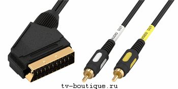  SCART - 2 RCA 1.5 Luxmann (405-052-*)
