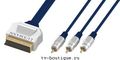  SCART - 3 RCA 1.5 Luxmann (407-102-*) PRO