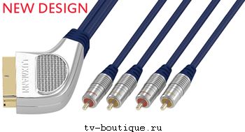  SCART - 4 RCA 1.5 Luxmann (408-122-*) PRO Silicon