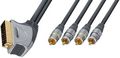  SCART - 4 RCA 1.5 Luxmann (408-302-*)