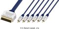  SCART - 6 RCA 1.5 Luxmann (409-102-*) PRO