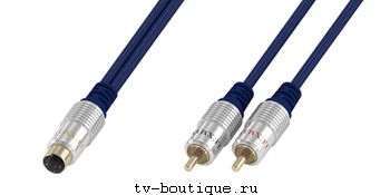  SVHS - 2 RCA 1.5m Luxmann PRO