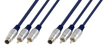  SVHS+2 RCA - SVHS+2 RCA 1.5 Luxmann (414-102-*) PRO