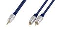  3.5St.plug - 2 RCA 15.0 Luxmann PRO