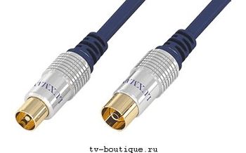 TV plug - TV jack 1,5 Luxmann