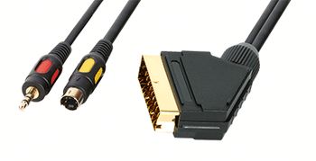  SCART - Jack+SVHS 1.5 Luxmann (436-052-*)