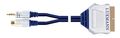  SVHS+3.5st.plug - SCART 5.0 Luxmann (440-105-*), (NB-TV)